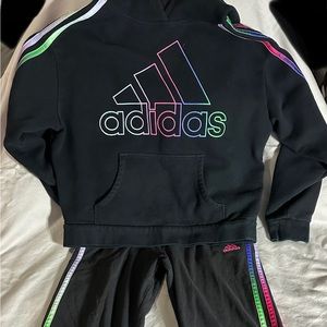 COPY - Adidas girls sweatshirt and sweatpants set